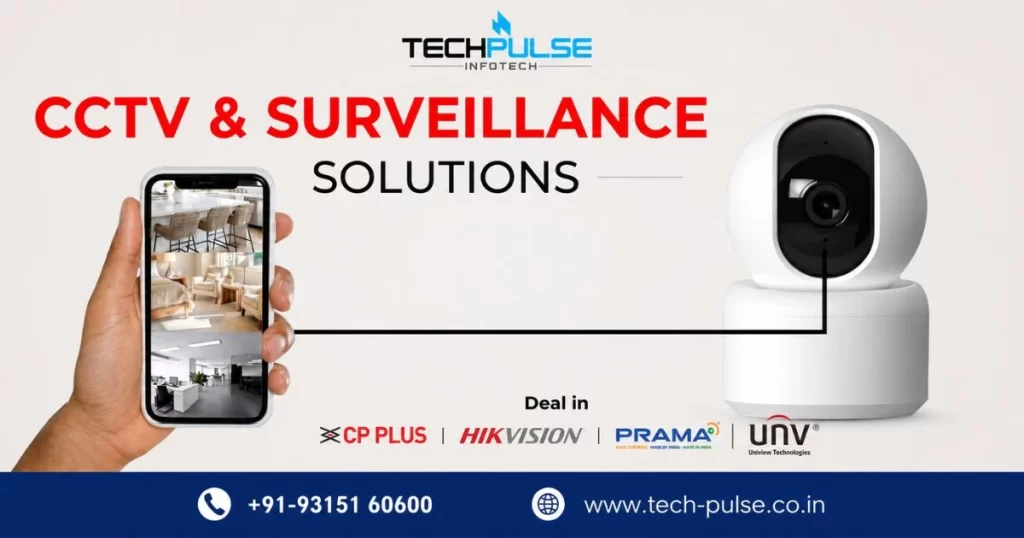 CCTV Camera Installation in Chandigarh | Techpulse
