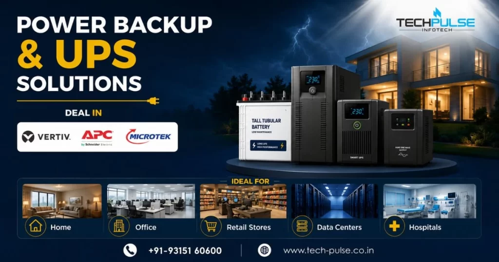 Reliable Power Backup Solutions in Chandigarh | Techpulse