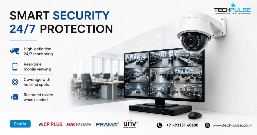 CCTV Security Solutions in Chandigarh | TechPulse