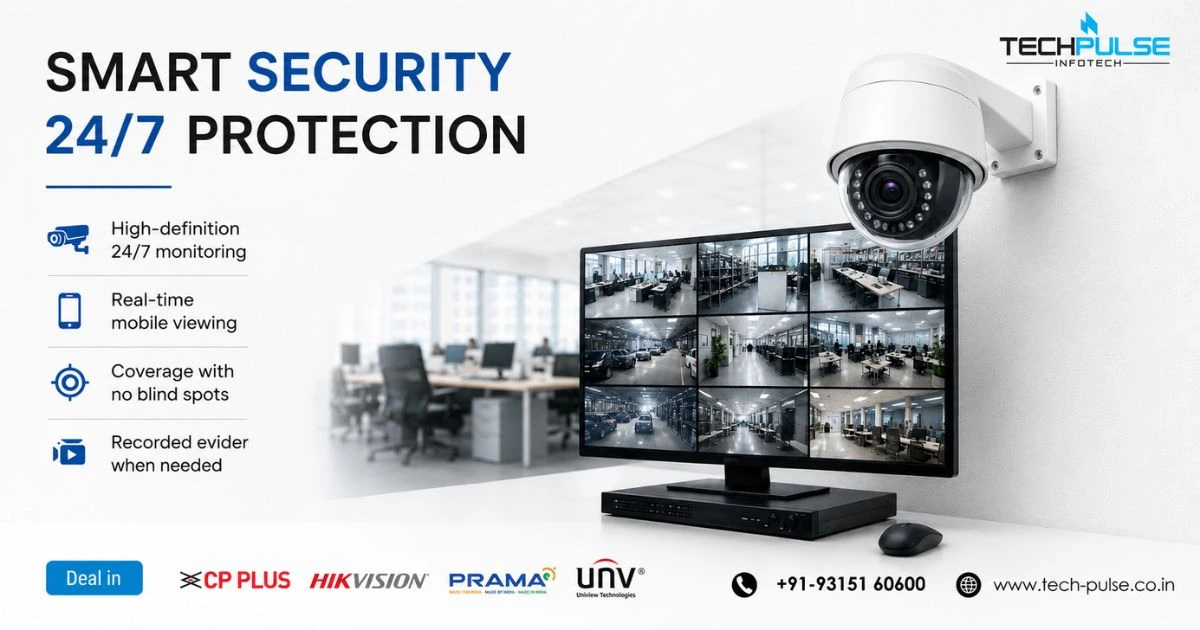 CCTV Security Solutions in Chandigarh | TechPulse