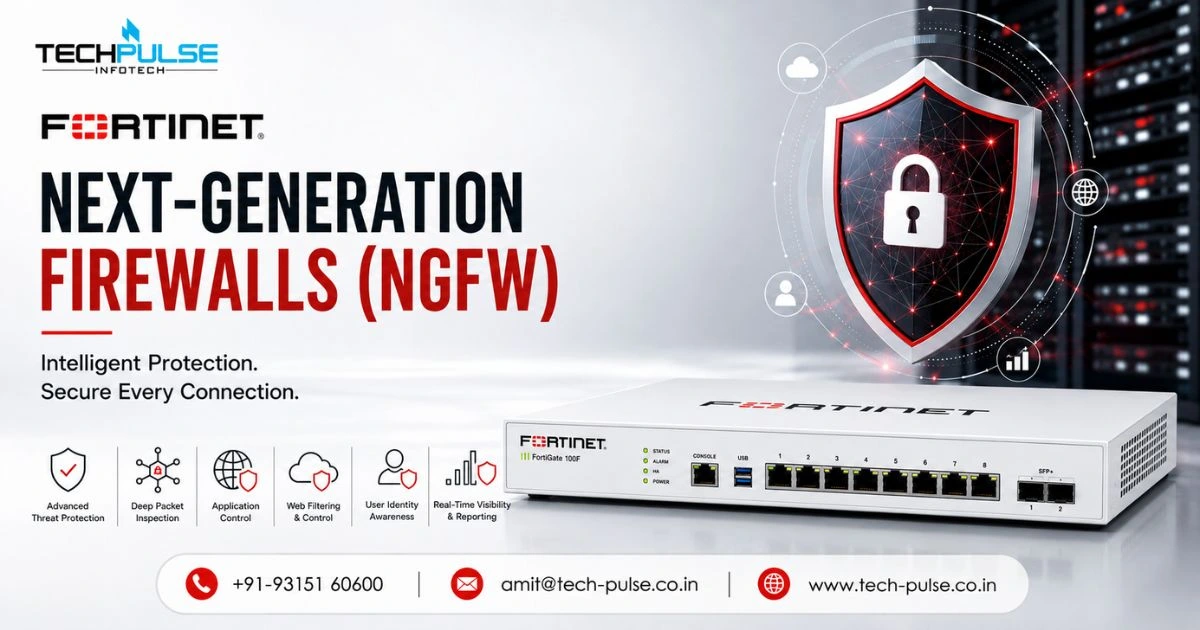 Fortify Your Business Security: Why Fortinet Firewall in Chandigarh Is the Smart Choice Fortinet Firewall in Chandigarh | TechPulse